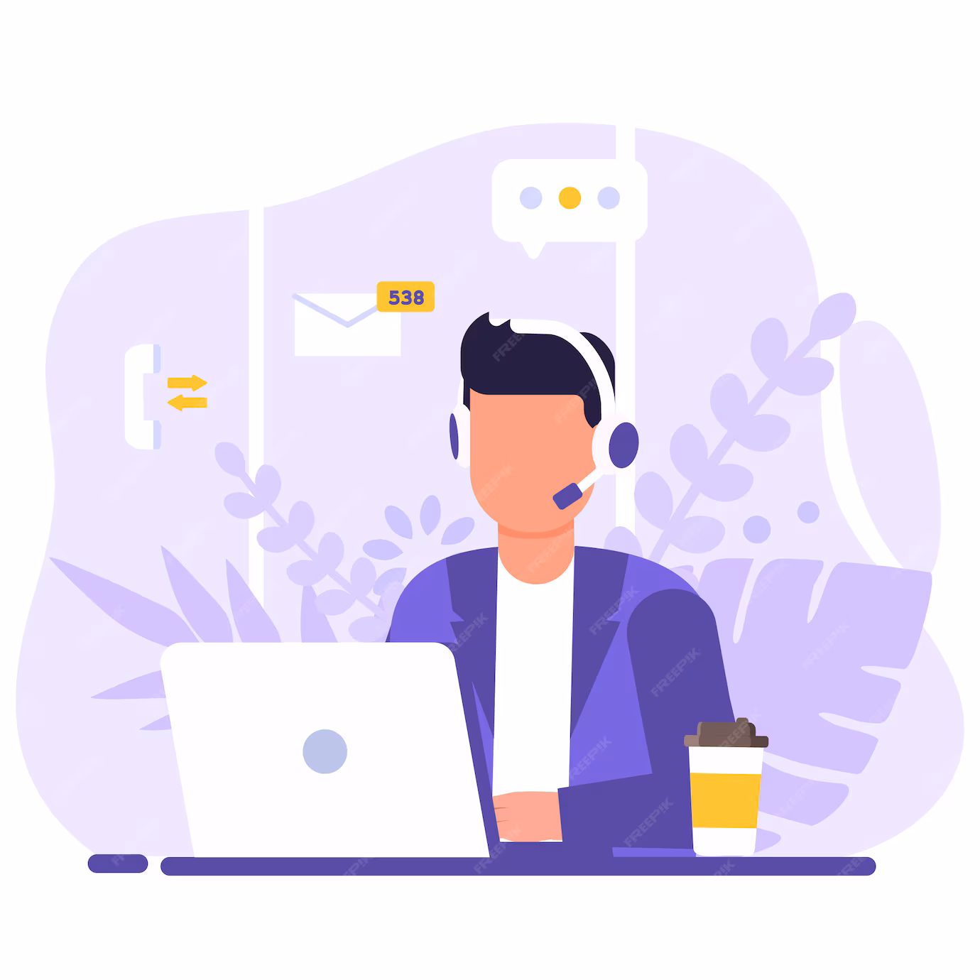 Contact Illustration